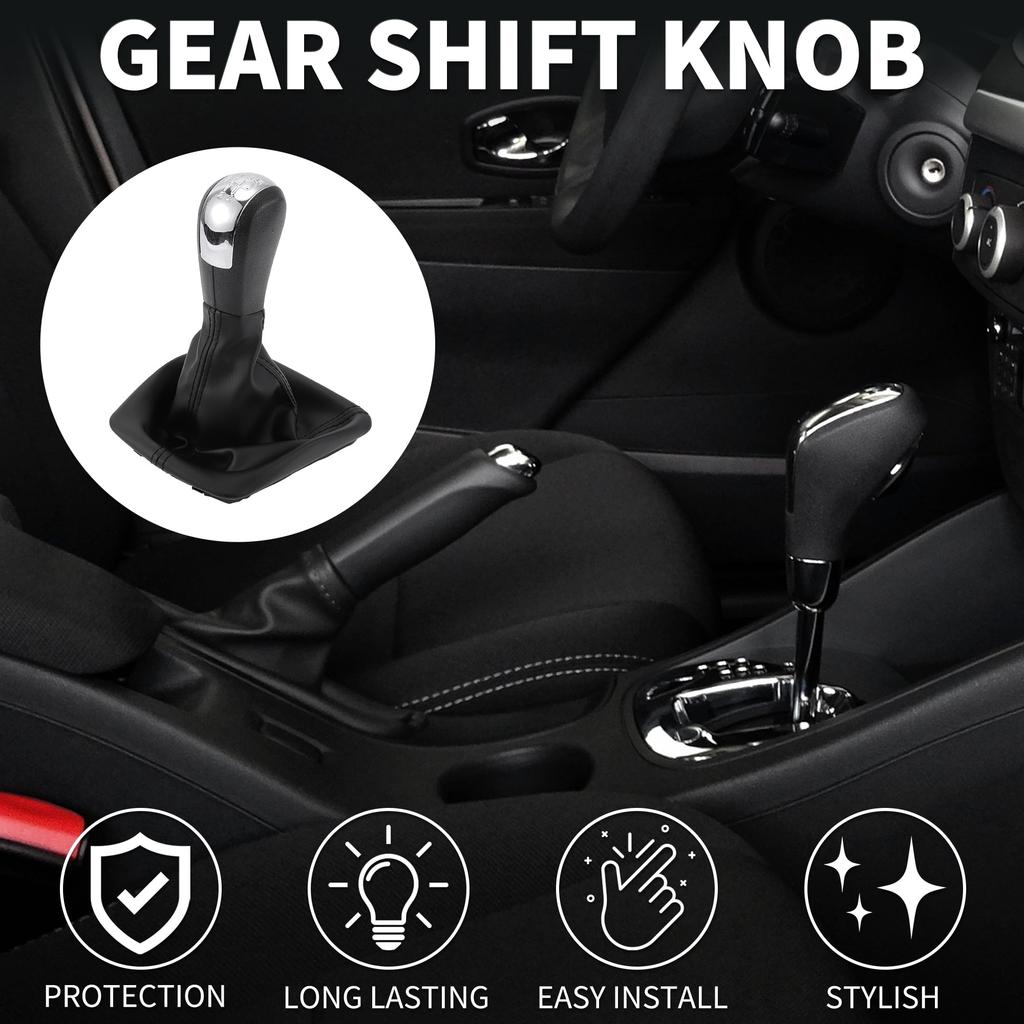 TUCKBOLD Manual Gear Shift Knob with Cover for Skoda Octavia Ergonomic 5-Speed 2004-2012 (1pc)