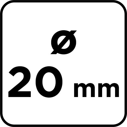 Wiertło do betonu SDS Plus z podwójną spiralą 20 x 600 mm
