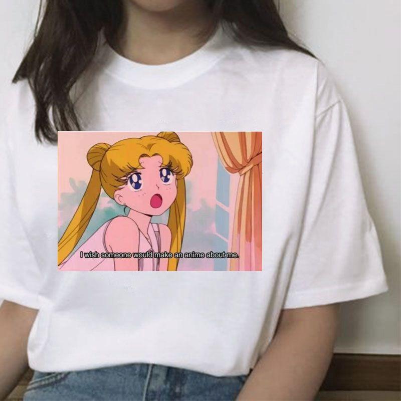sailor moon oversized t shirt