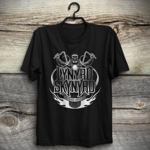 

Lynyrd Skynyrd Est. 1973 Ronnie Van Zant Gary Rossington Bob Burns T-Shirt Tops tees Men s Women s 4XL