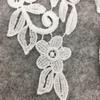 Diy Lace Polyester Pair Collar Lace, Embroidered False Collar Lace, Patch Sticker, Decorative Fabric Lace Sticker