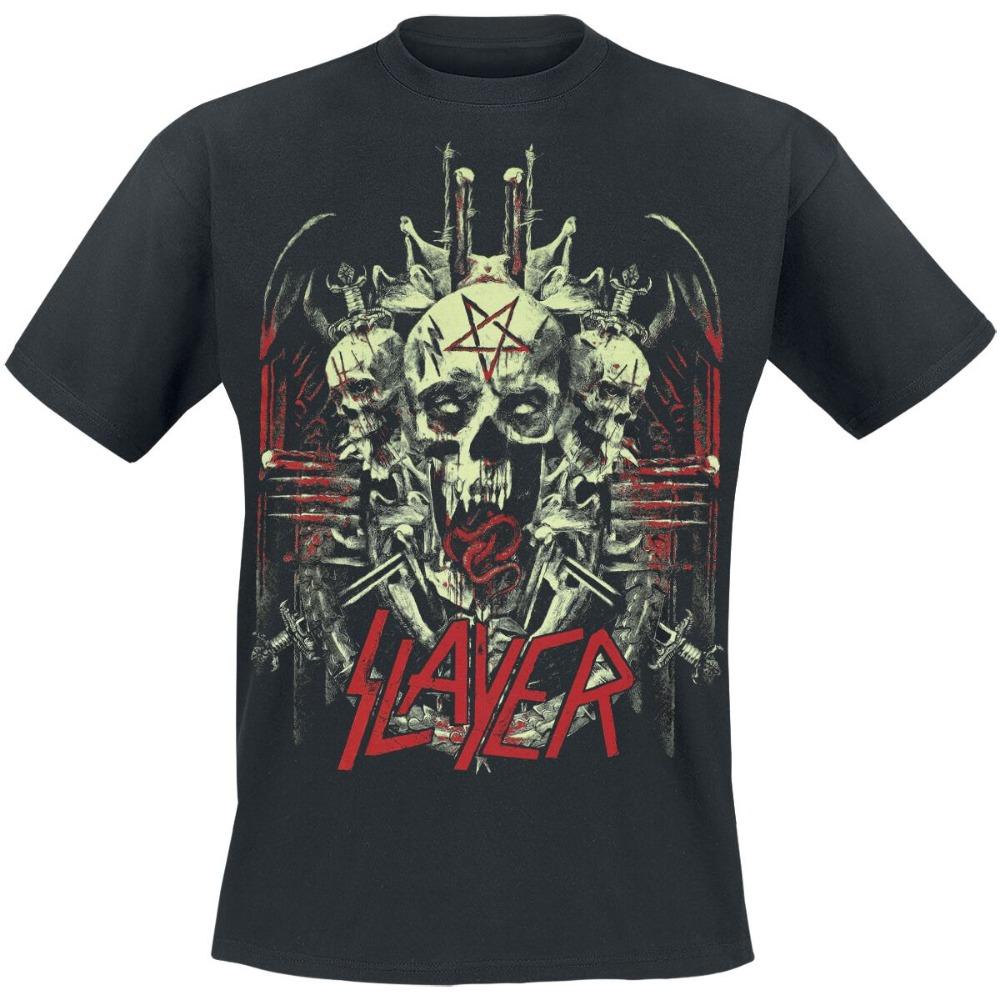 Y2k Summer Slayer Graphic Cotton Band Shirt Unisex Summer Short Sleeve Fashion Brand Tee Luxury Casual Vintage