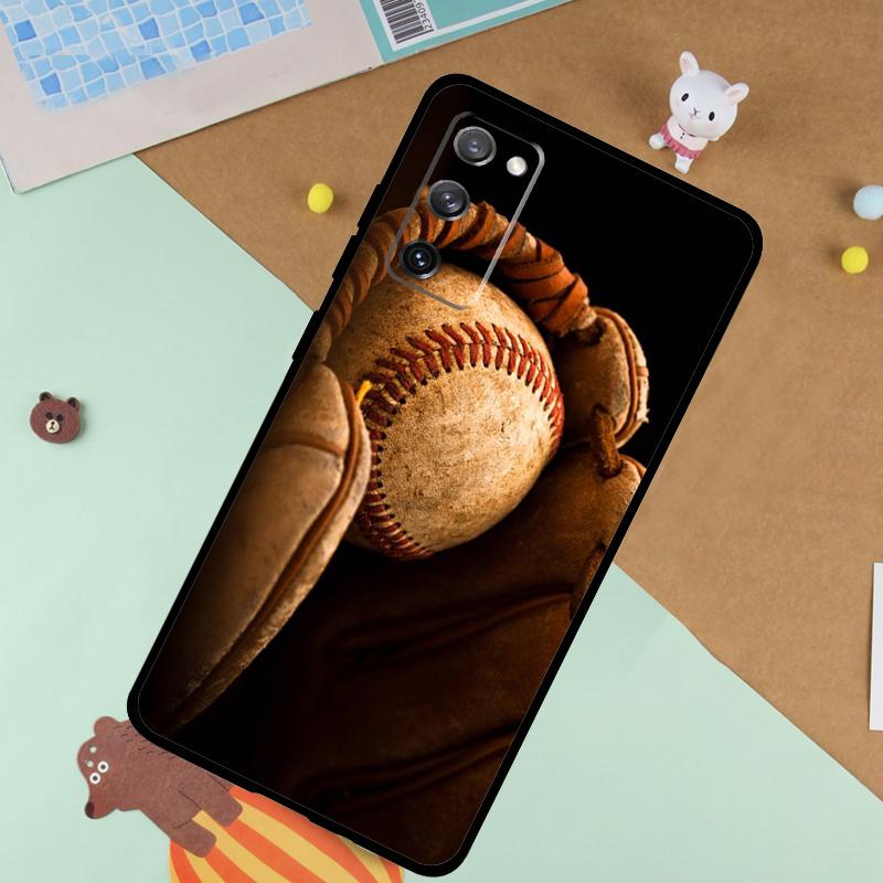 

Baseball Soft Case For Samsung Galaxy S25 Ultra S9 S10 S20 S22 S21 Plus S23 FE S24 Ultra Funda Cover Galaxy S25 Plus