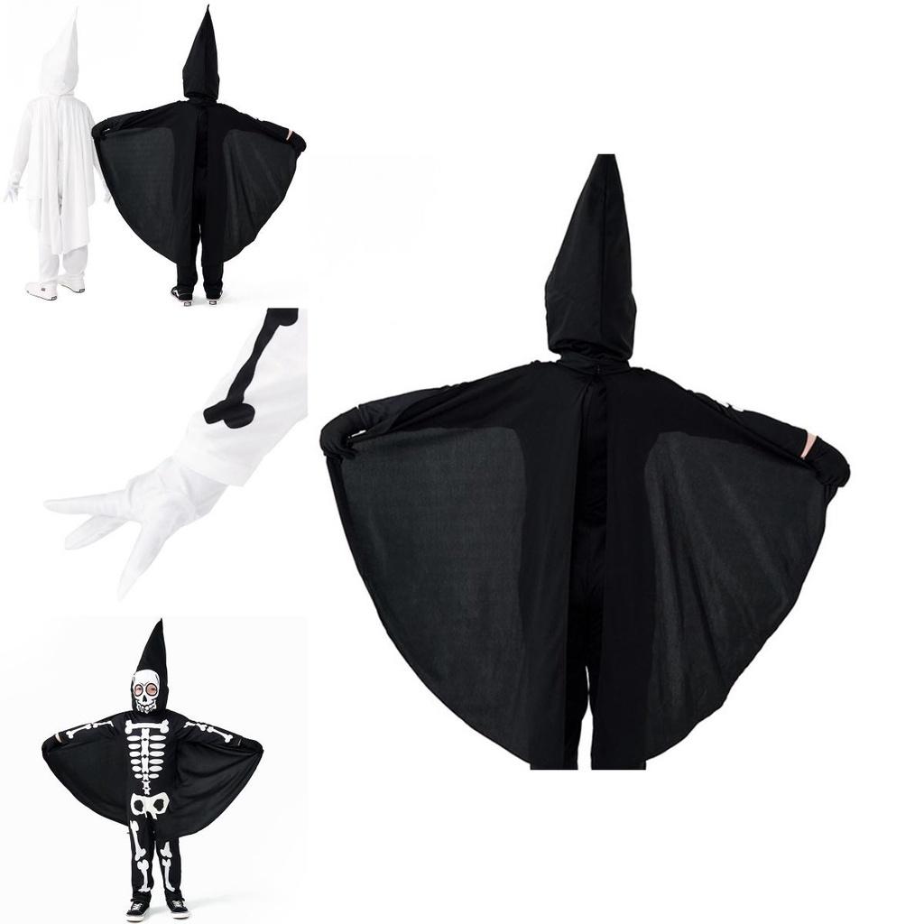 Children's Skeleton Cosplay Costume Perfect For Halloween Dress-up And Events