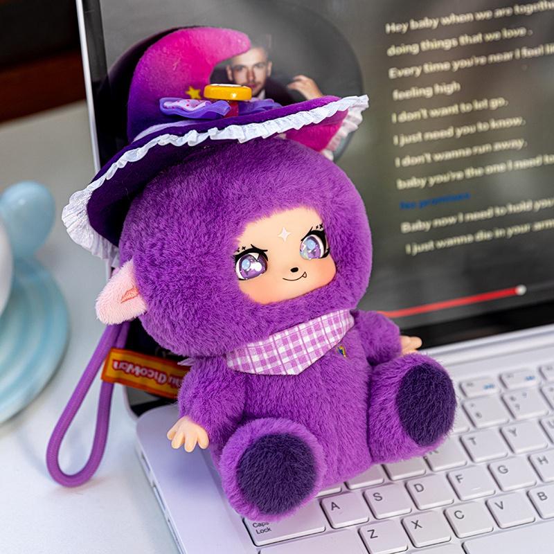 Schattige Emotionele Harige Monster Serie, Kawaii Mysterie Vinyl Pluche Verzamelspeelgoed voor Verjaardagscadeau