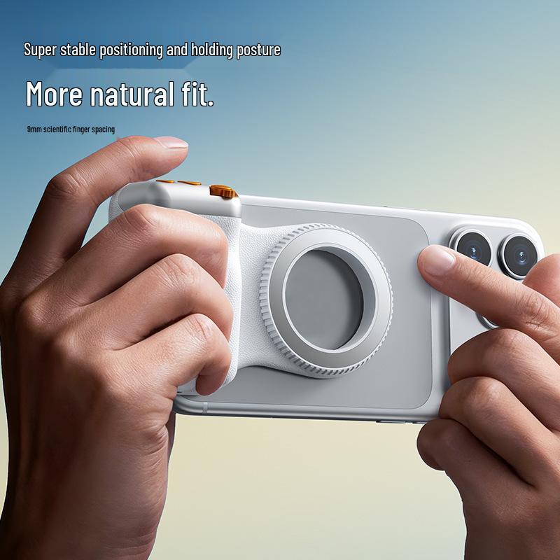 Magnetic Handheld Camera Stabilizer with Remote Zoom Control