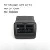 Für VW Golf MK7 VII 2013 2014 2015 2016 2017 2018 Hinterer Air A/C Lüftungsgitter-Einsatz Doppelöffnung 5GG819203