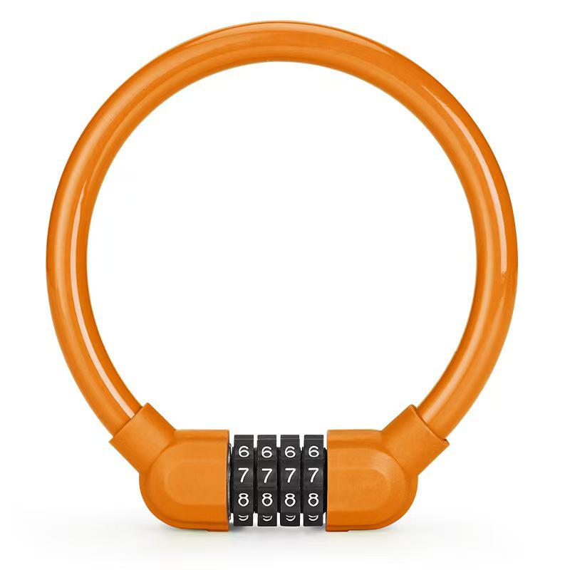 Five-Digit Anti-Theft Cable Lock for Mountain Bikes & E-Bikes