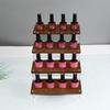 Acrylic Wooden Display Riser Stand for Funko POP Figures,Earring Ring Holder Cupcake Stand,Perfume Stand Organizer Display