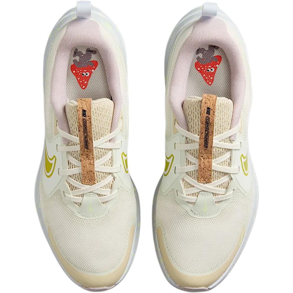 New Nike Cosmic Runner Slip Resistant Cushioning Rebound Support Low Top Kids' Running Shoes Ecru IB8887-130