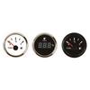 Signal 0-5V Boat Fuel Level Gauge Waterproof Car Fuel Gauge with Red Backlight Working Volt 9~32V Fit Car Motorcycle Yacht