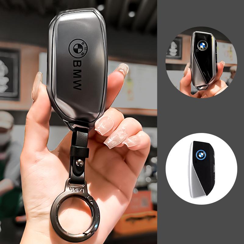 Hot 2025 TPU Car Remote Key Case Cover Protector for BMW X1 U11 X7 X5 G05 LCI I7 IX XM Series 7 740Li U06 G81 M3 2023 2024 Acces