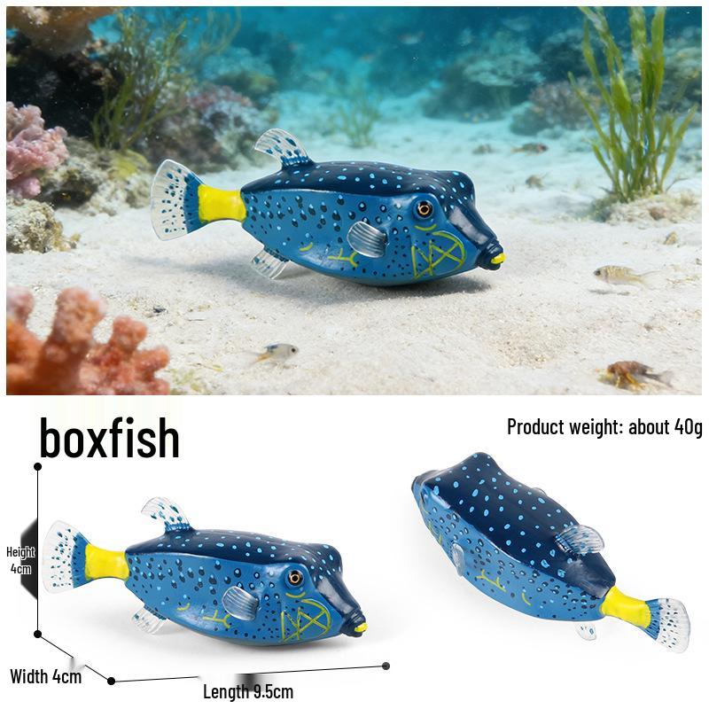 Heart-shaped Goldfish Keychain with Realistic Fish Models