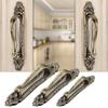 1pc European Antique Exposed Aluminum Alloy Door Handle Push-Pull Door Handle Furniture Wood Door Handle Drawer Flush Handles