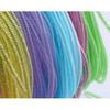 YYCRAFT 75 Yards Mesh Tube for Craft Deco Flex for Wreaths Cyberlox CRIN Crafts 8mm 3/8-Inch Easter Day,5 Colors