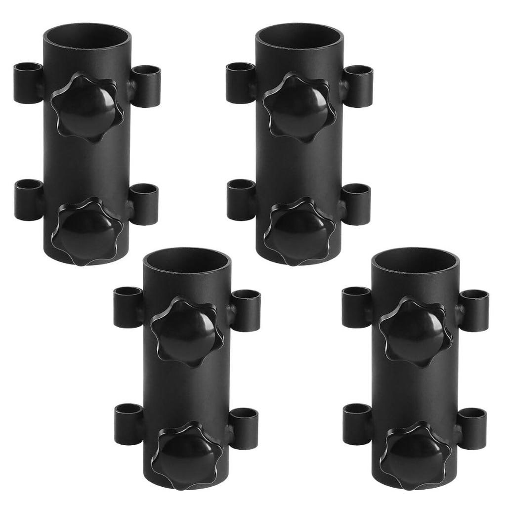 EINEY Tent Pole Mounting Holder, Tarp Pole Mounting Holder, Camping Equipment, Tent Setup, Mountaineering, Camping (4)