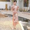 Skinny National Style New Chinese Aodai Daily Suzhou Improved Cheongsam 1011 New Women's High-end Dress Summer