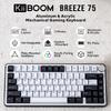 [KiiBOOM] Breeze 75 Bezdrátová mechanická klávesnice – Klávesnice