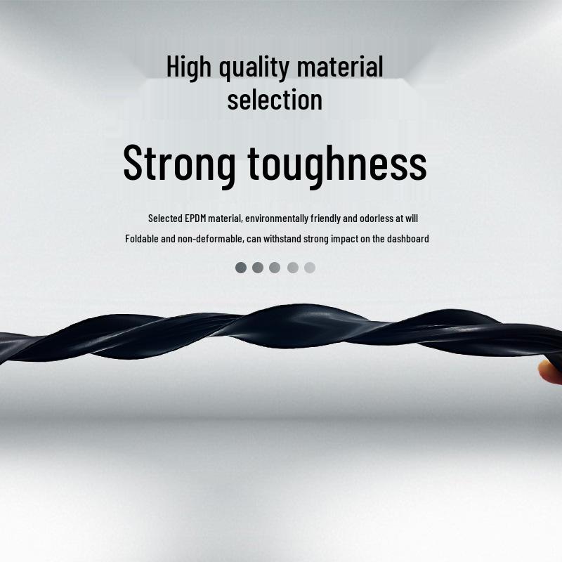 Těsnicí lišta na palubní desku auta, čelní sklo, zvukotěsná a prachotěsná