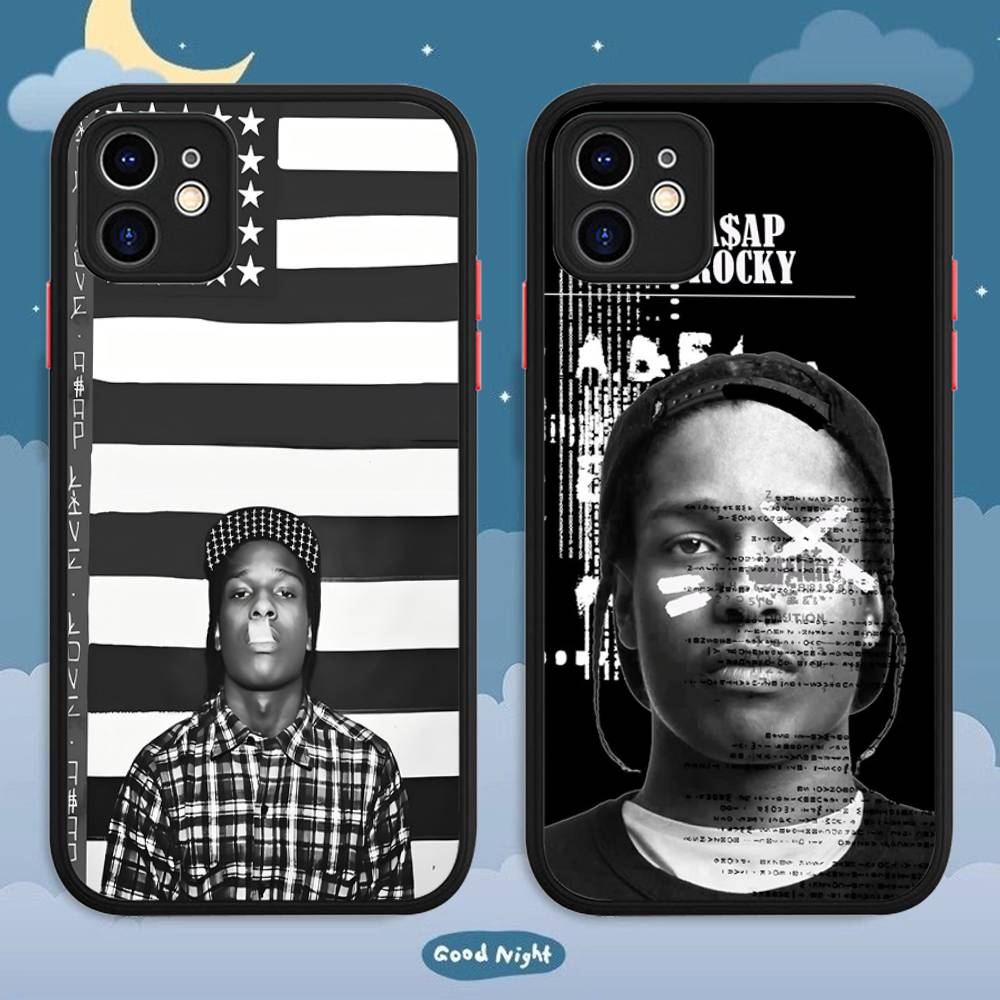 Hip Hop Rapper A-Asap R-Rocky Film Handyhülle Für iPhone 11 12 13 14 15 16 Pro Plus X XS MAX Mattes Bumper Stoßfeste Hülle