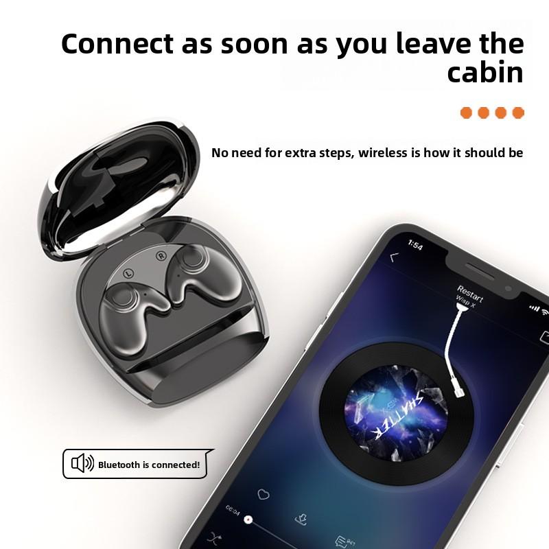 Bluetooth Headphones Are Wireless, Thin, Mini, Noise-cancelling, Digital Display, Long-lasting, High-quality, and Long-lasting Sleep Headphones