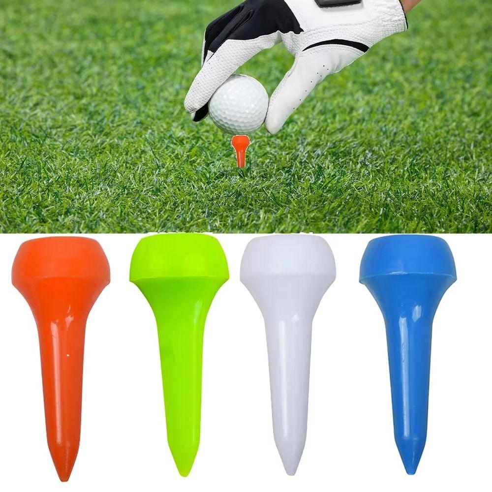 50pcs Enhance Distance Golf Ball Pegs Precise Swing Golf Tee Mushroom Ball Nail  Swing Improvement