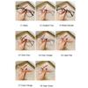 1.67 1.74 -8 To +8 Anti-Blue Light Gradient Cat Eye Myopia Glasses Women Fashion Near Sighted Prescription Eyeglasses Diopter