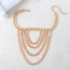 Fashion Multilayer Chain High Heel Shoe Simple Foot Ankle Beach Jewelry Foot Bracelet For Women Girl Anklet Gift