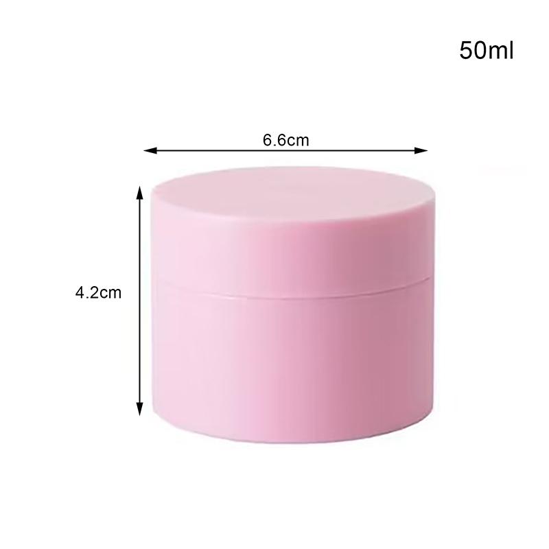 Empty 5/15/20/30/50Ml Travel Small Covers Plastic Cosmetic Pot Jars With Lids For Face Cream Lip Balm Containers Makeup Box