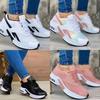 Running Shoes For Women Mesh Breathable Athletic Sneakers With Thick Sole For Casual Wear