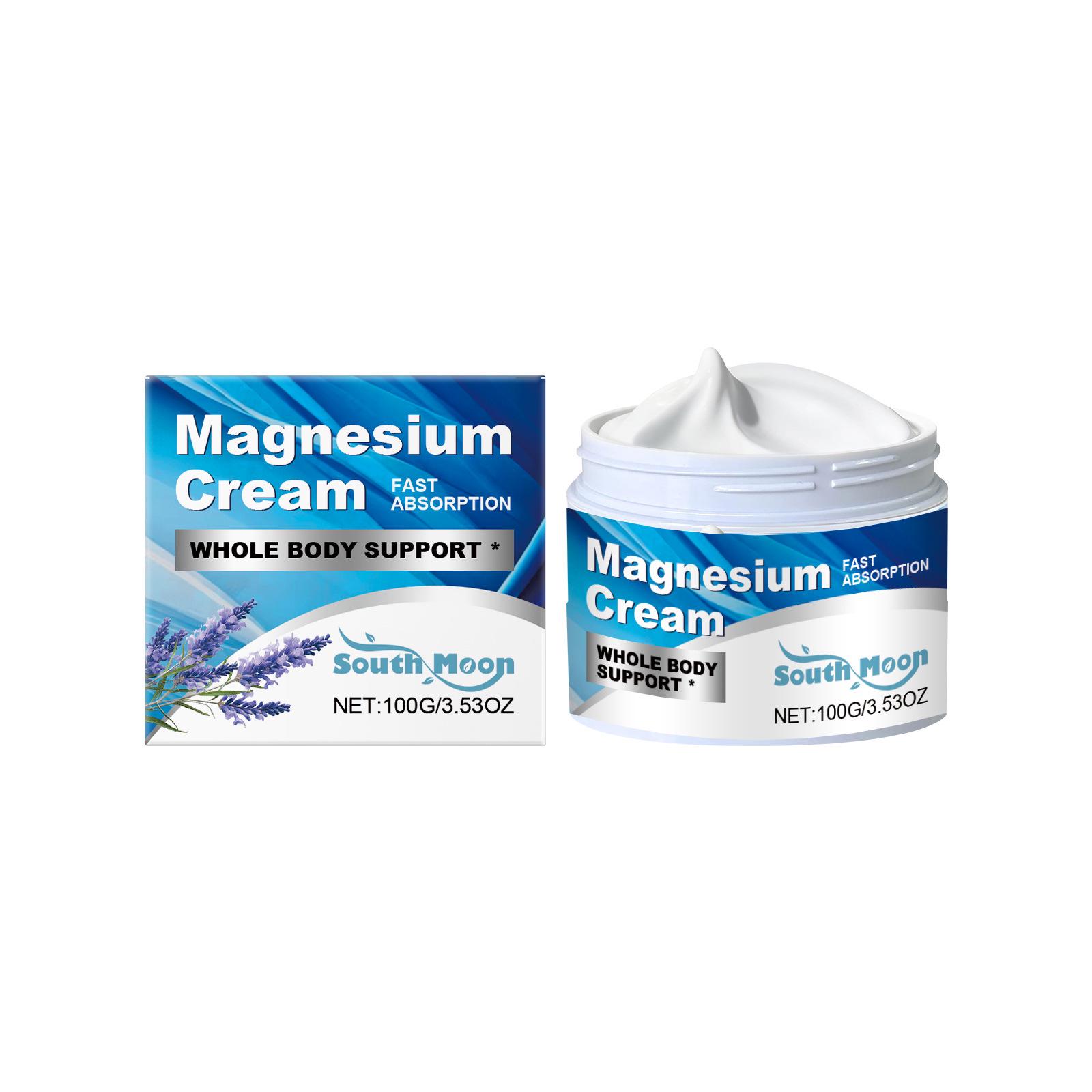 Cross South Moon Lavender Magnesium Sleep Cream - Nighttime Relaxation and Body Care