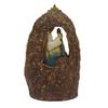 Resin Statue Nativity Scene Christmas Ornament Waterproof UV Resistant Holy Family Sculpture Party Decor