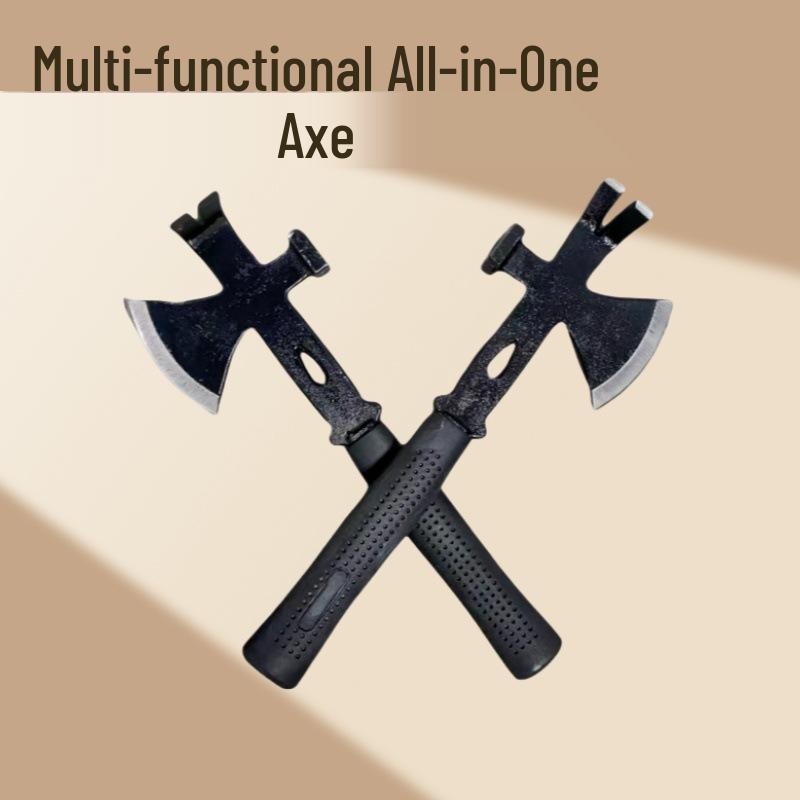 Multifunctional High-Hardness Portable Outdoor Survival Axe