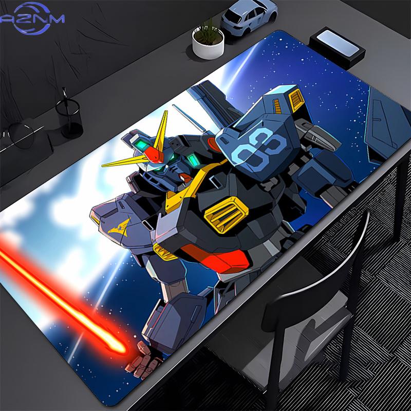Mechanical Warrior Gundam Mk II Mouse Pad Large Rubber Keyboard Mouse Carpet Anti-slip Gamer Mouse Pad Coaster PC Anime Mousepad