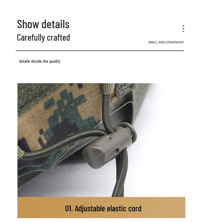 FAST Taktischer Helm Tarnabdeckung MK2: Schnellverschluss, Elastisches Seil, Mehrfarbig Anpassbar