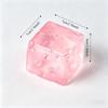Jumbo Pink Cheese Cube Stress Ball Squishy Toy Cheese Stretchable Squeeze Ball Fidget Toy Asmr Sensory Anti-Stress Friends Gift