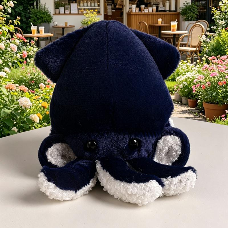 1Pc 10Cm Octopus Plush Pendant Stuffed Colorful Ocean Animal Cartoon Key Chain Decor Plushie For Bag Gift Child Accompanying