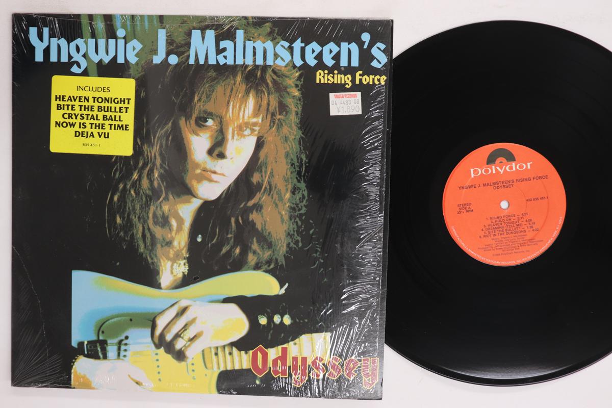 

LP Пластинка YNGWIE J. MALMSTEENS RISING FORCE Odyssey 4228354511 POLYDOR 1988 США Металл Б/у