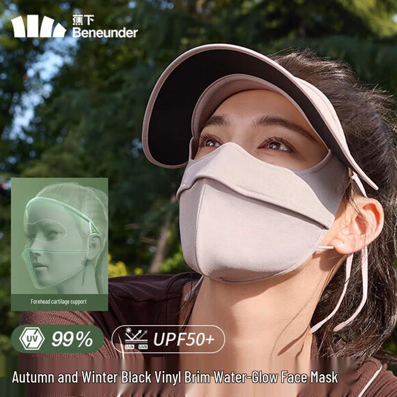 beneunder Sun Protection Brimmed Face Mask