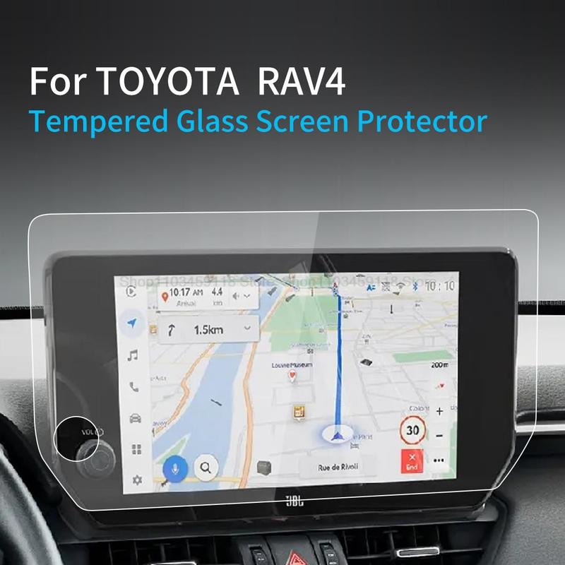 Tempered glass screen protector film For Toyota RAV4 10.5 inch Car GPS radio GPS Navigation anti-scratch Interior