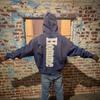 American retro design sense printed hoodie loose niche personality high street men and women the same hip hop style sweater