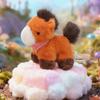 Cartoon Stuffed Animal Horse Soft Plush Toy Doll Zodiac Horse Plush Toy  Horse Ornament