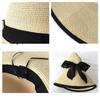 Yellow Beach Straw Hat Female Summer Beach Big Brim Sunscreen Sunshade Travel Versatility Big Brim Sandal Sun Summer