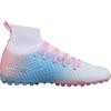 Li Ning Shadow 2.0 Turf Soccer Training Shoes Men Soccer Shoes Blue Pink White YSTT029-3