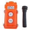 COB-61 Crane Winch Pendant Control Station UP Down Hoist Push Button Switch