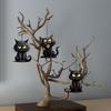 10/20Pcs Halloween Black Cat Hanging Decoration Indoor Outdoor Car Rearview Mirror 2D Flat Acrylic Kitten Hanging Ornament Pendant