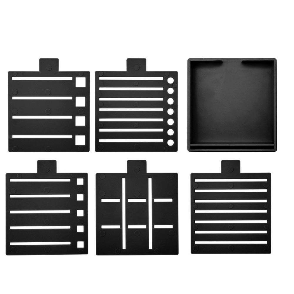 Reusable Sticky Note Stencil and Holder Plastic Note Template Holder Planner Organization