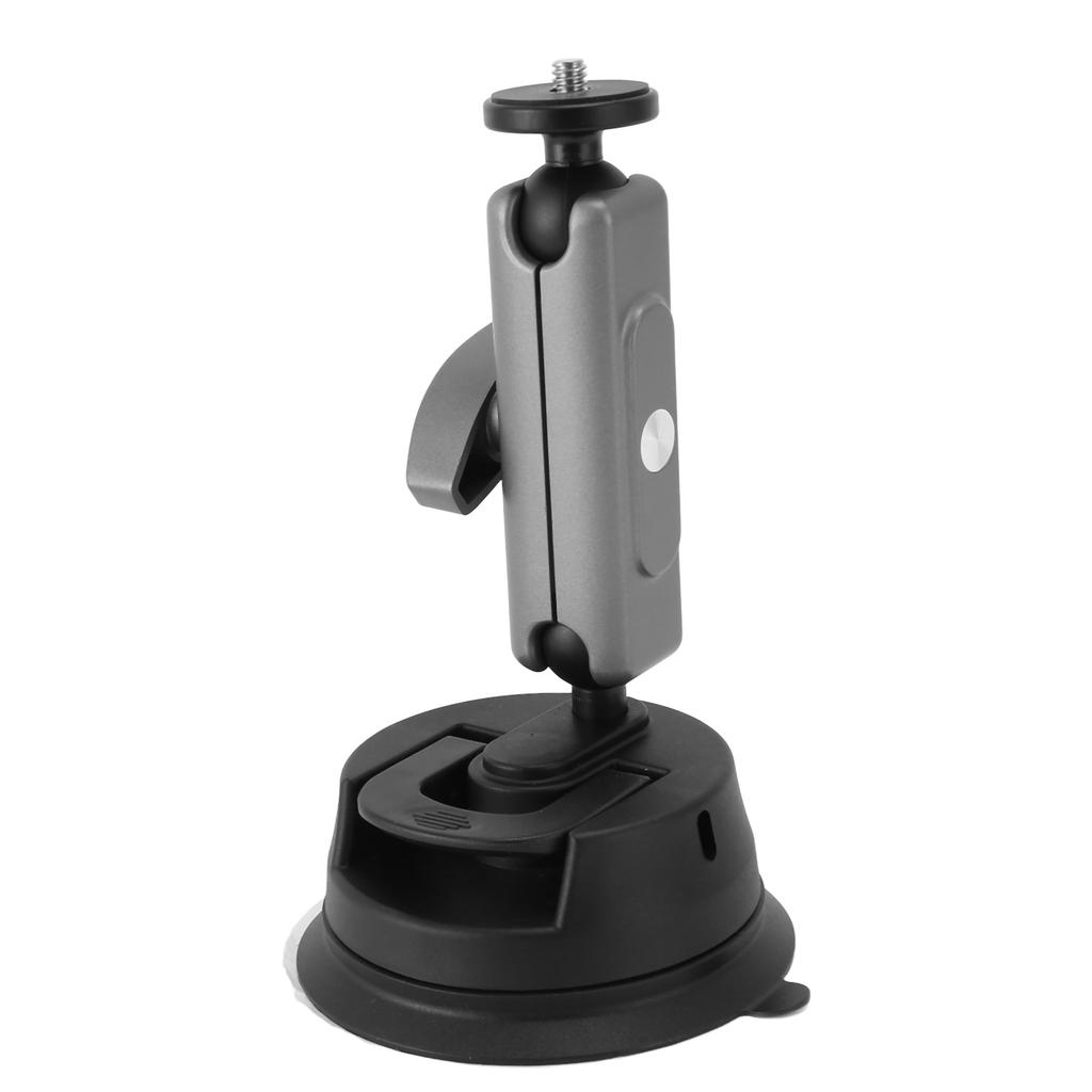 Camera Suction Cup Mount Aluminum Alloy 360 Degree Adjustable Windshield Window Dashboard Holder for Insta360 For DJI