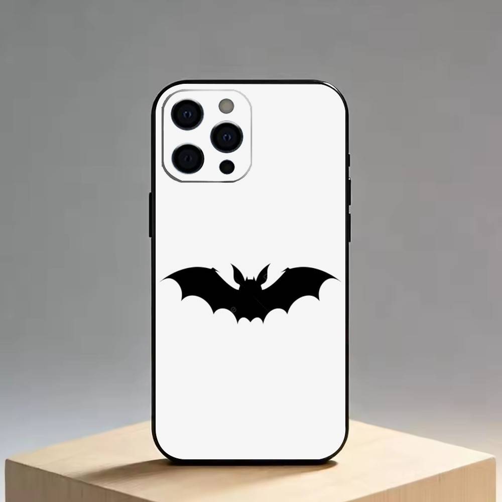 Bat Spider Pattern Matte Texture    Phone Case Silicone Soft For IPhone 17 16 15 14 13 12 11 X XR Plus Pro Max Plus