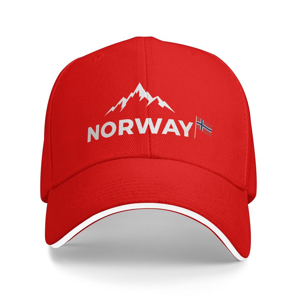 Jarní ležérní baseballová čepice Norsko Lov Kempování Trucker čepice Pro Unisex Dospělé Dropshipping Klasická Snapback čepice